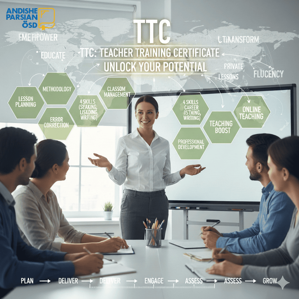 معرفی دوره تربیت مدرس زبان انگلیسی TTC